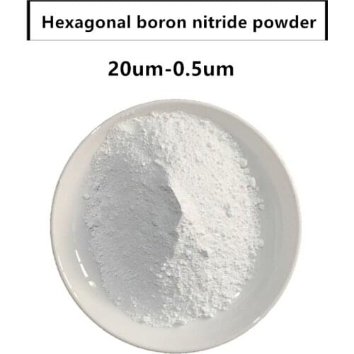 Hexagonal Boron Nitride Powder With 99.9% Purity 20um - 0.5um BN Powder Scientific Research Boron Nitride Abrasive For Lab