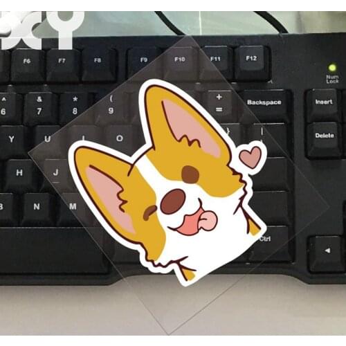 Welsh Corgi Dog Stickers Car Stickers on Car Styling Laptop Sticker Decal Motorcycle Truck Auto Sticker Decals