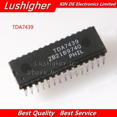 2pcs 7439 DIP TDA7439 DIP-30 New Original