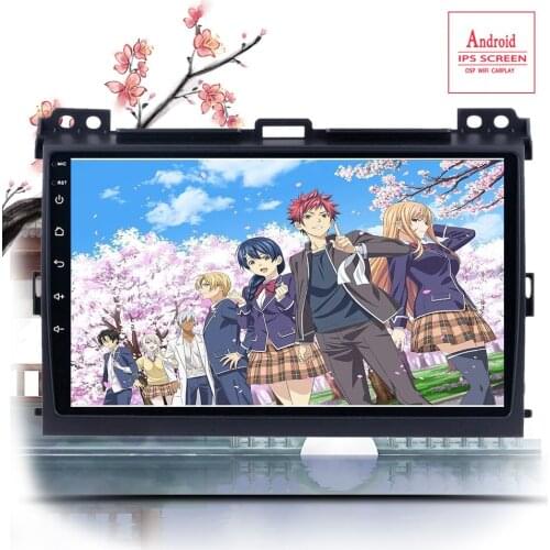 9 inch Android 10.0 Car GPS Radio Unit Player 8-Core for Toyota LAND CRUISER Prado 120 2002-2009 HD 1024*600 Tape Recorder