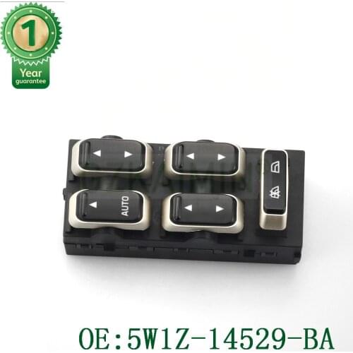 High Quality Hot sell New Automatic Master Window Switch OEM 5W1Z-14529-BA 5W1Z14529BA for Lincoln Town Car 2003-2009