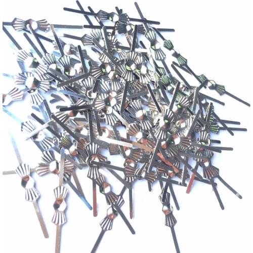 Free shipping 7000pcs/lot L33mm Chrome butterfly buckle/Tie Clips, Lighting Parts Connector Metal Bowtie Butterfly