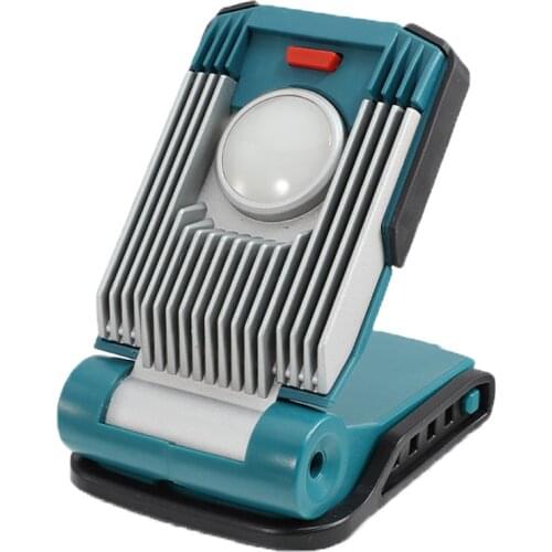 Cordless Indoor outdoor LED Working Lamp Light For DeWalt for Makita for Milwaukee for Bosch 18V 20V Battery Free Shipping