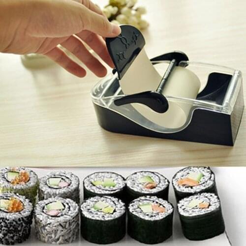 DIY Sushi Roller Cutter Perfect Machine Roll Magic Maker Kitchen Tool Gadgets drop shipping HG0578
