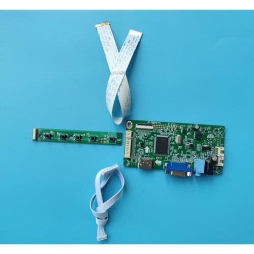 For HB140WX1-501 LCD EDP SCREEN display 30Pin DIY monitor Controller board KIT VGA 1366X768 DRIVER 14"