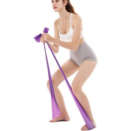 Veidoorn Yoga Fitness Resistance Band Latex Elastic Stretch Tension Pull Rope Exercise Indoor Training Workout Sports Gym