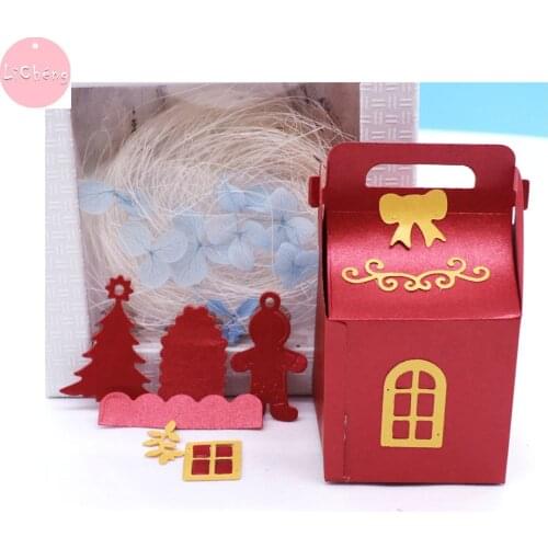 Candy Box Metal Cutting Dies Scrapbooking Embossing Folders for Card Making Craft DIY Stencil Stamps and Slimline Dies Cut