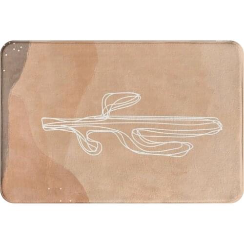 Boho Aesthetic Bathroom Mat Bohemian Patterns Doormat Kitchen Carpet Entrance Door Rug Home Decoration