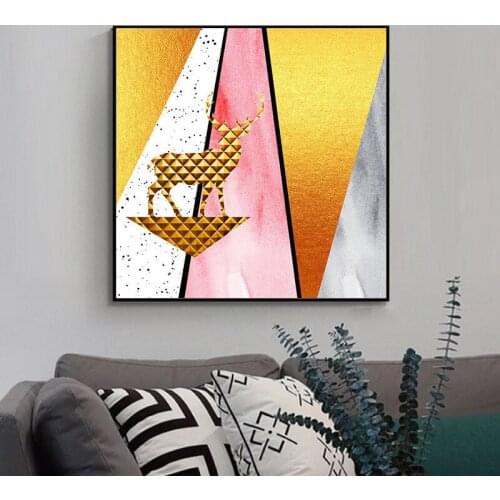 Colorful Geometric Abstract Circles Lines Planet Marble Texture Canvas Painting Wall Picture Print Poster Living Room Decoration