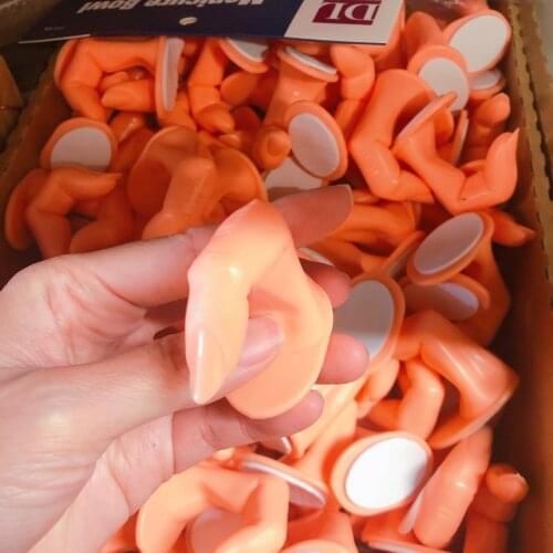 ND-T02 1pcs Practice Finger Model Practice Training Nail Art False Fake Tips Display Tool Acrylic UV Gel