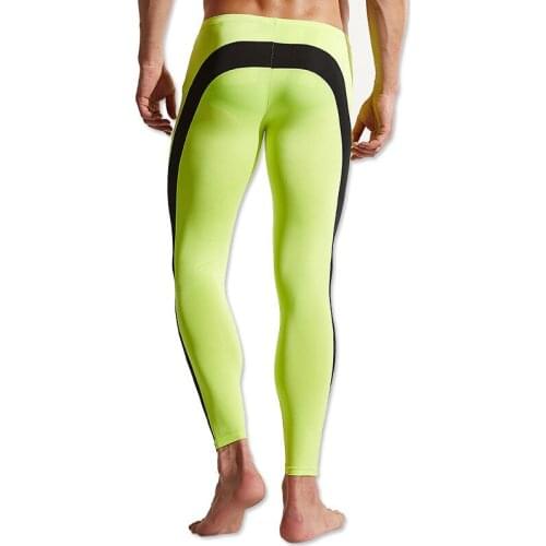 Mens Underwear High Stretch Slim Good Shaping Tight Fitness Breathable Ultra-thin Fabrics Pants