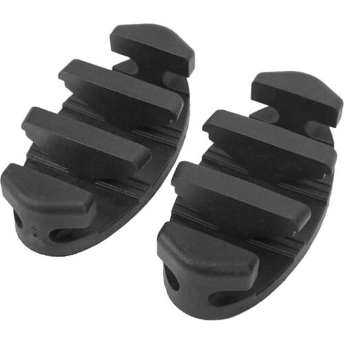 1 Pair Kayak Anchor Cleat Inflatable Boat Sea Fishing Boat Accessory Zig Zag Anchor Cleat Anti Slip Line Winder Kayak Boats