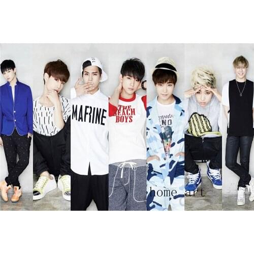 GOT7 Poster Clear Image Wall Stickers Home Decoration Good Quality Prints White Coated Paper