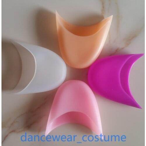 New Ladies Girls Professional Silicone Gel Toe Pads Adult Kids Ballet Pointe Shoes Cover Pads Dance Toe Shoes Protection 3Colors