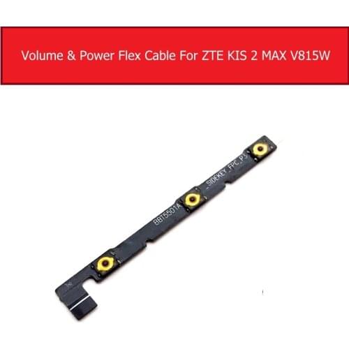 Volume & Power Flex Cable For ZTE Kis 2 Max Power Side Button Switch For ZTE V815 V815W Volume Control Flex Ribbon Replacement