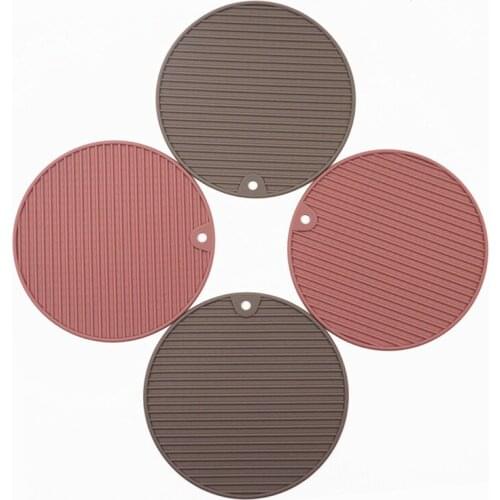 Silicone Trivet Mats, Hot Pads Non-Slip Silicone Insulation Mat, Non-Slip, Durable, Flexible Easy to wash for Home Use 1 Pcs