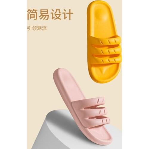 Slipper Women Home Indoor Couple Slippers Mens Bathroom Bath Soft-soled Silent Slippers Mens Shoes Home Slippers