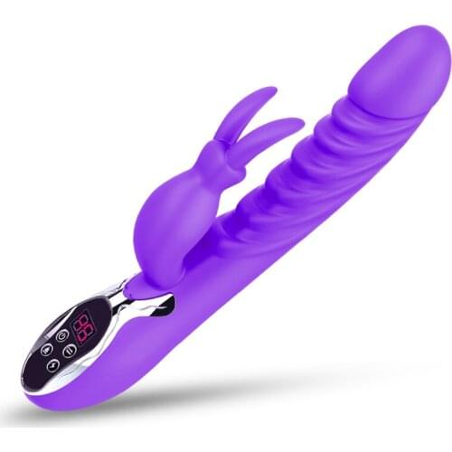Heating vibrators LED New 12 Speeds Magic Massager for Woman G Spot Vagina Clitoris Stimulator Dildo Vibrator Adult Sex toy