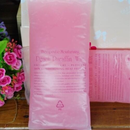 Pro Refill Rose red Paraffin Wax Bath Nail Art Tool For Nail Art Care Machine