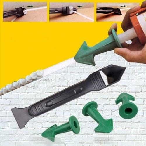1set Finishing Durable Floor Clean Eco-friendly Caulking Construction Silicone Remover Caulk Finisher Smooth Scraper Grout Kit
