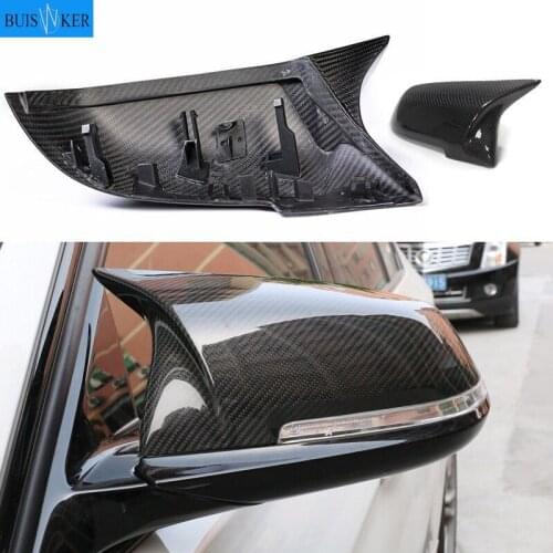 1 Pair Rearview Mirror Cover Cap ABS for BMW Series 1 2 3 4 X M 220i 328i 420i F20 F21 F22 F23 F30 F32 F33 F36 X1 F87 E84 X1 M2