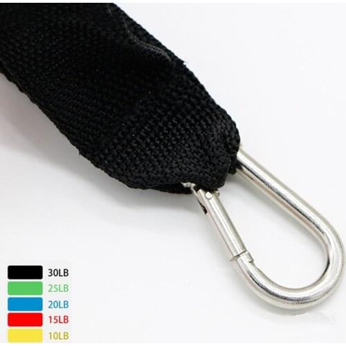 11x Resistance Band Set & Foam Handles and Accs Yoga Gym 120cm