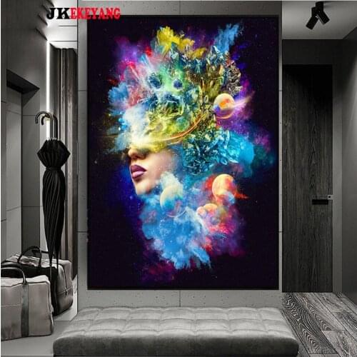 5D Diy diamond painting Woman and flower Diamond Mosaic sale Rhinestone Embroidery cross stitch Y4239
