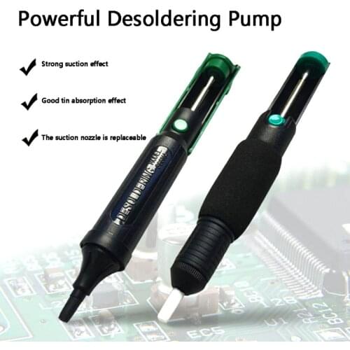 ABS Powerful Desoldering Pump Suction Tin Vacuum Soldering Iron Desolder Welding