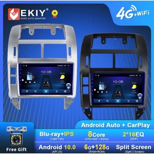 EKIY Android Car Radio For Volkswagen POLO 2004 - 2010 Navigation GPS 1280*720 IPS DSP Carplay Multimedia Player Auto Stereo DVD