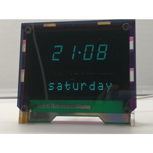 VFD Clock VFD Display Dual Screen Display WIFI Timing Immersion Gold Circuit Board VFD CLOCK