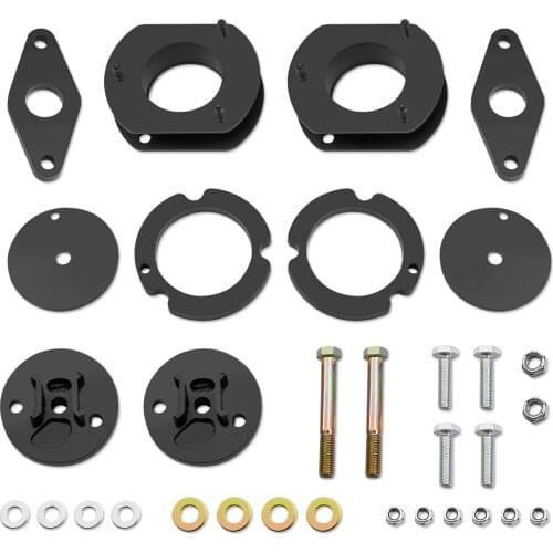 For Jeep Grand Cherokee WK2 2011-2020 2.5" Front 2.5 Rear 2.5" Full Lift Leveling Kit Heavy-Duty Steel Coated Satin Black