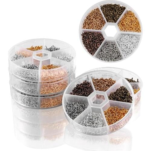 600-900pcs Mixed Color Small Tiny Mini Eye Pins Eyepins Hooks Eyelets Jewelry Making kits DIY Jewelry Finding Supplies set