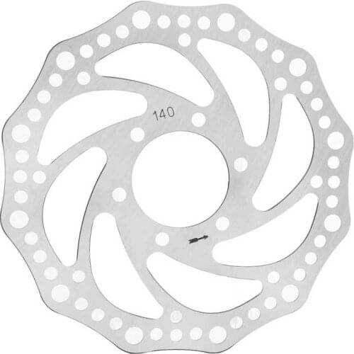140mm Brake Disc Rotor Pad for Electric Scooter Stainless Steel 6 Hole 37mm Inner Diameter E-scooter Brake Disc Rotor Bike Parts