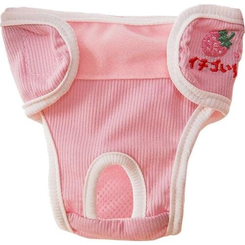 Dog Diaper Physiological Pants Sanitary Washable Female Dog Panties Shorts Menstruation Underwear Briefs S-XXL