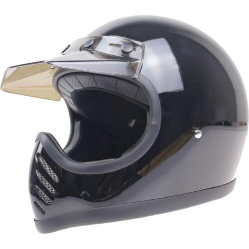 Cool Racing Mountain Motorcycle Off-road Full Face Helmets Downhill Fiberglass Motobike Moto Helmet Cross Casco Casque Capacete