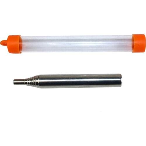 New outdoor blowing torch adjustable camping torch pocket bellow survival tool stainless steel collapsible blowing fire stick