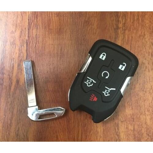 Smart Remote Key Shell for Chevrolet Camaro With Emergency Small Key Blade