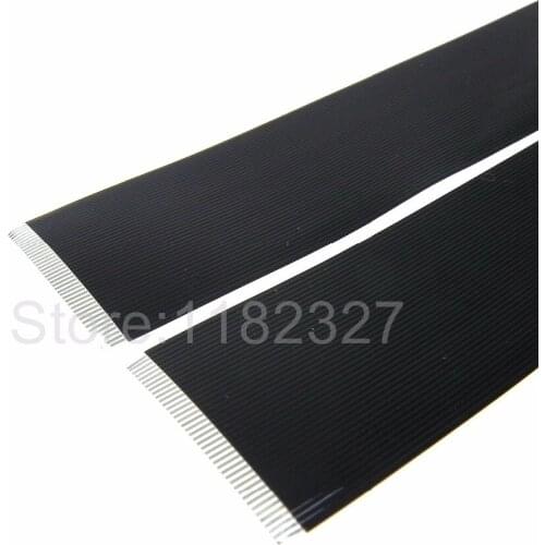 High Quality Flat Flex Cables 40pin 0.5mm pitch G type soldering on both end 205mm ength black color ffc cable