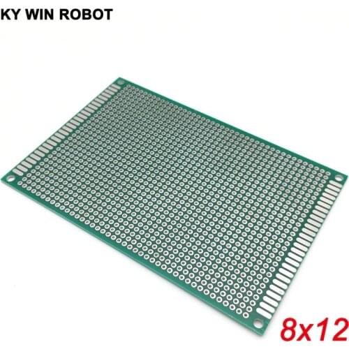 1pcs 8x12cm 80x120 mm Double Side Prototype PCB Universal Printed Circuit Board Protoboard For Arduino