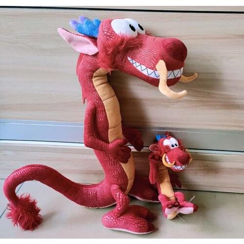 Disney Store JAPAN 2020 Mulan Plush Mushu Plush Doll Toy