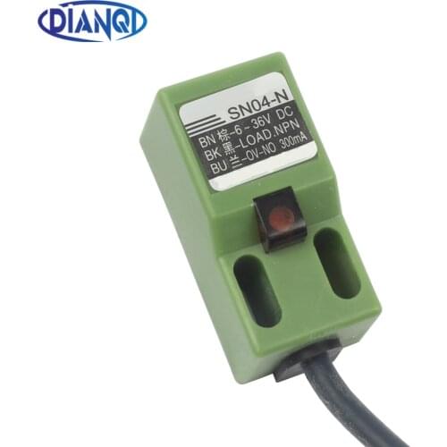 DIANQI SN04-N SN04-N2 SN04-P SN04-P2 Famous SN04N 4mm Approach Sensor NPN,3 wire,NO 6-30V DC Inductive Proximity Switch