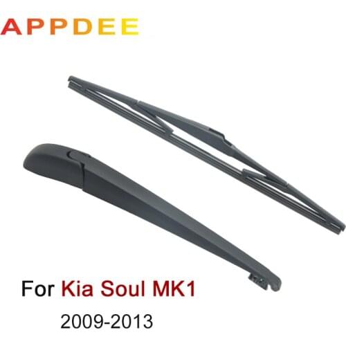 APPDEE Wiper 11" Rear Wiper Blade & Arm Set Kit For Kia Soul MK1 2009-2013 Windshield Windscreen 2017 2016 2015