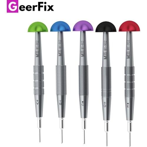 MY-902 Screwdriver 3D High Hardness Non-Slip Magnetic Anti Rust Cross Triangle Hexagon Pentagon for iPhone Repair Opening Tools