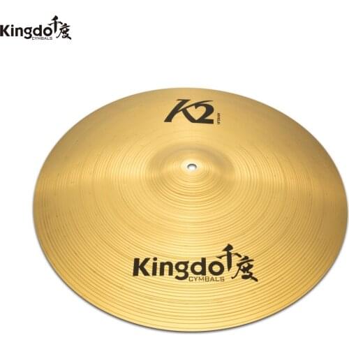 Kingdo K2 series Cheap practice 18"crash cymbals for drums