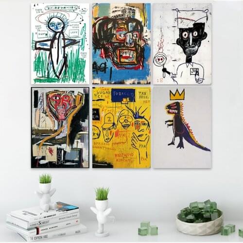 Modern Abstract Graffiti Oil Canvas Painting Wall Art Picture For Living Room Decoration Wall Decor