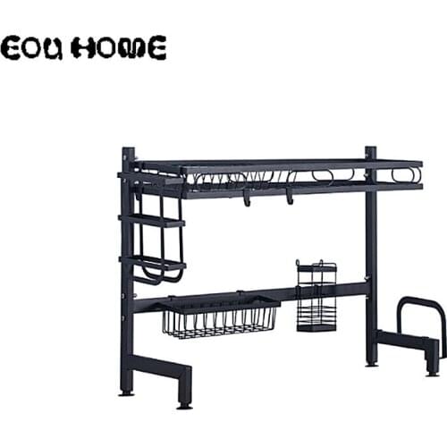 Kitchen,bathroom, Living Room Single Sink Rack and Double Sink Rack Domestic Iron Bowl Rack Knife Rack Stretch Rack Stainless