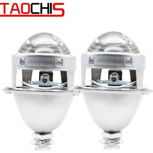 TAOCHIS Auto 3.0 inch WST headlights car motorcycle retrofit H1 H4 H7 Universal bi xenon projector lens