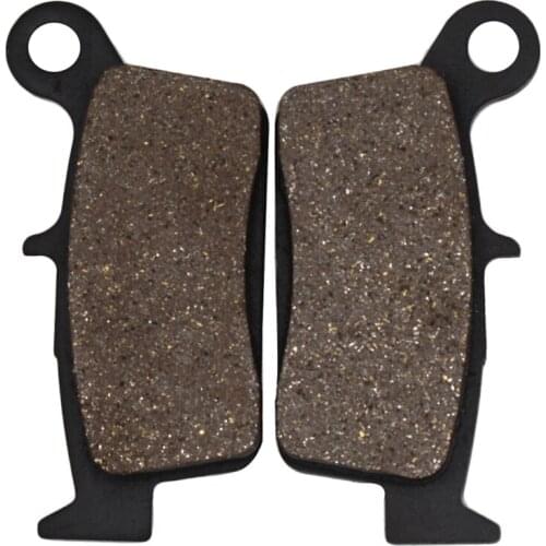 Cyleto Motorcycle Rear Brake Pads for KAWASAKI KX 125 KX125 95-08 KLX250 KLX250S KLX 250 06-14 KX250 KX 250 2006 KLX 300 97-07