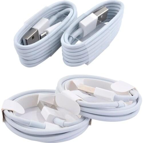 10 pcs / lot USB Charging Data Cable for iPhone 6S 6 7 8 Plus X XR XS 11 Pro Max SE 5S 5C 5 for iPad mini Air USB Charger Cable