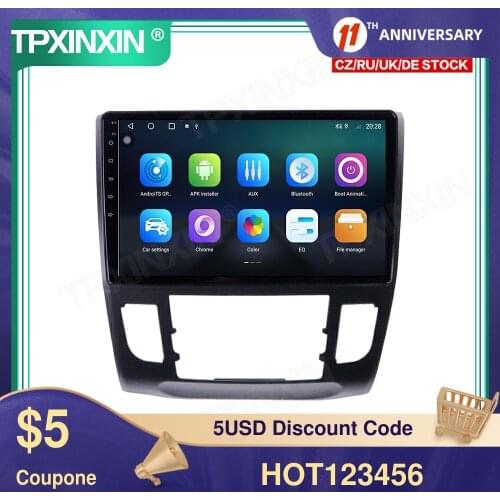 4+64G Android 10 For Honda Crider 2013-2016 Car Multimedia Player GPS Navigation Head Unit Auto Radio Audio Stereo Tape Recorder